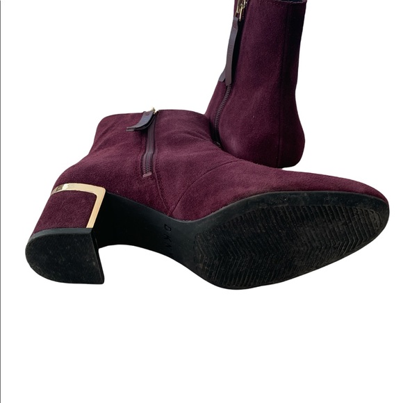 ❤️🔥❤️DKNY Corrie Leather Almond Toe Ankle Fashion Boots size 7,5 US❤️🔥❤️ - Picture 8 of 8
